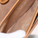 GUCCI Micro GG Supreme Shoulder Bag PVC Beige Gold 001 406 1780 Auth SW2069-18
