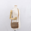 GUCCI Micro GG Supreme Shoulder Bag PVC Beige Gold 001 406 1780 Auth SW2069-25