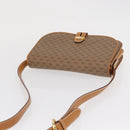 GUCCI Micro GG Supreme Shoulder Bag PVC Beige Gold 001 406 1780 Auth SW2069-6