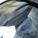 GUCCI GG Supreme Sherry Line Hand Bag PVC Navy Gold 37 02 3839 Auth SW2071-12