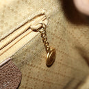 GUCCI Bamboo Backpack Suede Brown Gold 003 1956 0030 Auth SW2078-22
