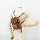 GUCCI Bamboo Backpack Suede Brown Gold 003 1956 0030 Auth SW2078-27