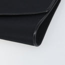 GUCCI Chain Shoulder Bag Nylon Black Gold Auth SW2080-10