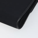 GUCCI Chain Shoulder Bag Nylon Black Gold Auth SW2080-12