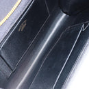 GUCCI Chain Shoulder Bag Nylon Black Gold Auth SW2080-17