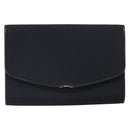 GUCCI Chain Shoulder Bag Nylon Black Gold Auth SW2080-2