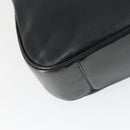 GUCCI Bamboo Shoulder Bag Leather 2way Black Gold 001 0166 1577 Auth SW2082-10