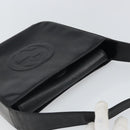 GUCCI Shoulder Bag Enamel Black 000 0506 Auth SW2083-6