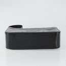 GUCCI Shoulder Bag Enamel Black 000 0506 Auth SW2083-9