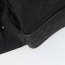 PRADA Shoulder Bag Nylon Black Silver Auth SW2087-14