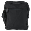 PRADA Shoulder Bag Nylon Black Silver Auth SW2087-13