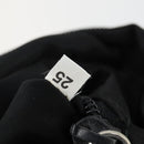 PRADA Shoulder Bag Nylon Black Silver Auth SW2087-12