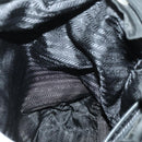 PRADA Backpack Nylon Black Silver Auth SW2088-21