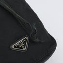 PRADA Purse Pouch Nylon Black Auth SW2092-9