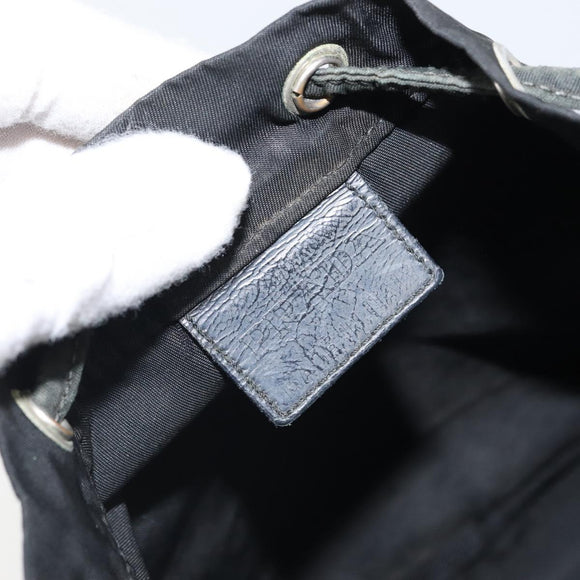 PRADA Purse Pouch Nylon Black Auth SW2092