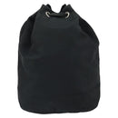 PRADA Purse Pouch Nylon Black Auth SW2092-2
