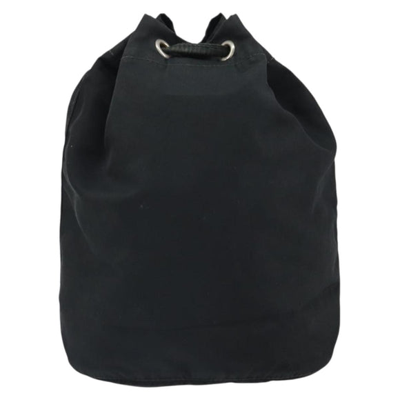 PRADA Purse Pouch Nylon Black Auth SW2092
