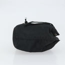 PRADA Purse Pouch Nylon Black Auth SW2092-3