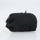 PRADA Purse Pouch Nylon Black Auth SW2092-4