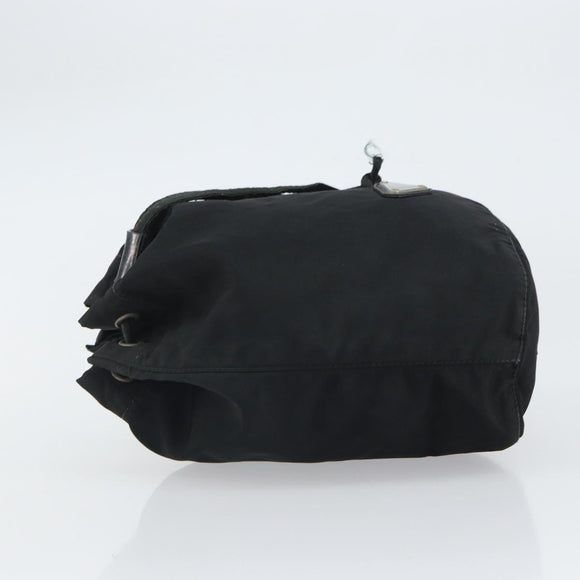 PRADA Purse Pouch Nylon Black Auth SW2092