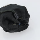 PRADA Purse Pouch Nylon Black Auth SW2092-5