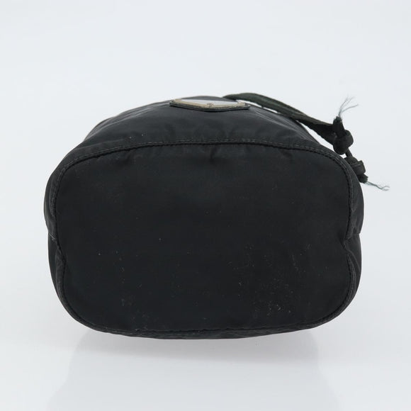 PRADA Purse Pouch Nylon Black Auth SW2092