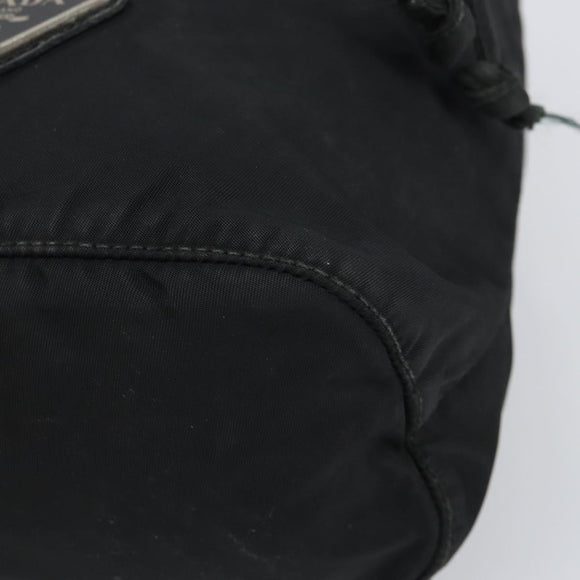 PRADA Purse Pouch Nylon Black Auth SW2092