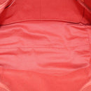 Chloe Angie Hand Bag Leather 2way Brown Auth sw210-18