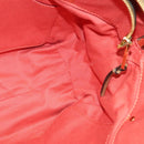 Chloe Angie Hand Bag Leather 2way Brown Auth sw210-19