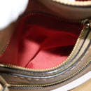 Chloe Angie Hand Bag Leather 2way Brown Auth sw210-22