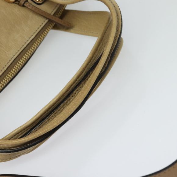 Chloe Angie Hand Bag Leather 2way Brown Auth sw210