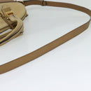 Chloe Angie Hand Bag Leather 2way Brown Auth sw210-9