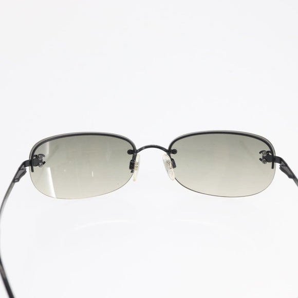 CHANEL Sunglasses plastic Black CC Auth SW2100V