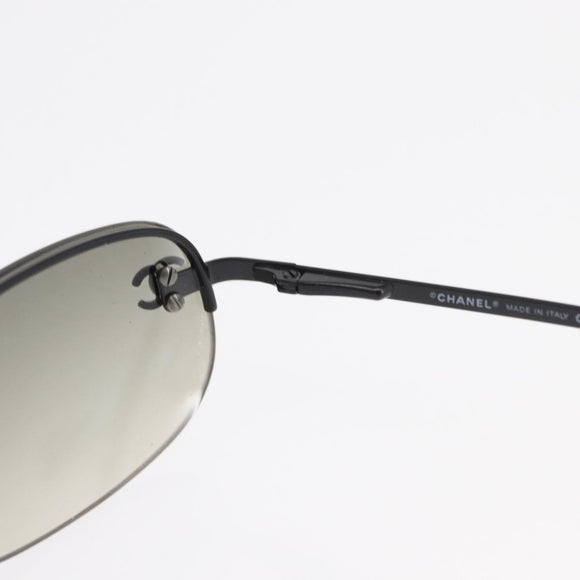 CHANEL Sunglasses plastic Black CC Auth SW2100V