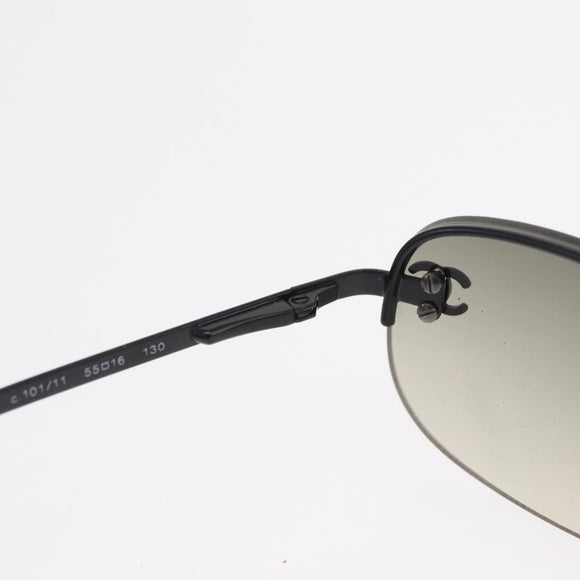 CHANEL Sunglasses plastic Black CC Auth SW2100V