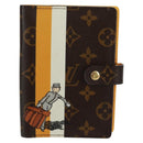 LOUIS VUITTON Monogram Groom Agenda PM Day Planner Cover R20019 LV Auth SW2101V-2