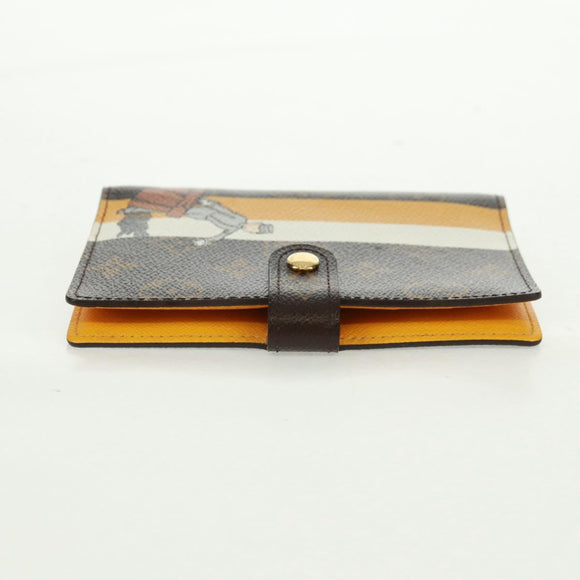 LOUIS VUITTON Monogram Groom Agenda PM Day Planner Cover R20019 LV Auth SW2101V