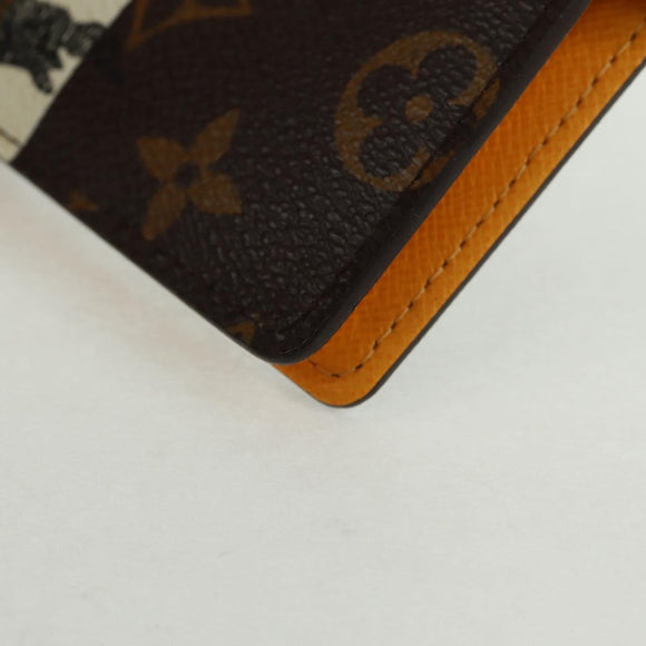 LOUIS VUITTON Monogram Groom Agenda PM Day Planner Cover R20019 LV Auth SW2101V