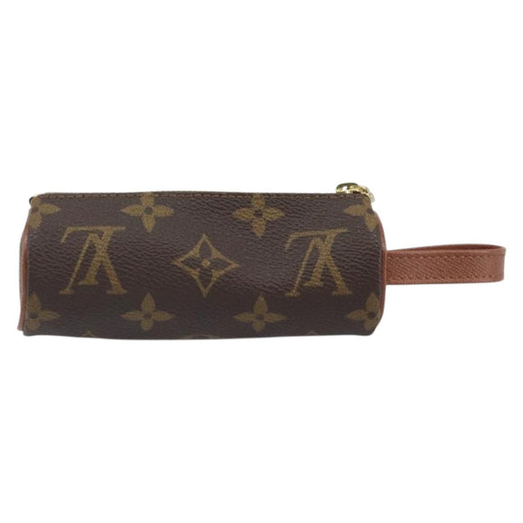 LOUIS VUITTON Monogram Etui 3 Ball de Golf Pouch M58249 LV Auth SW2102