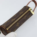 LOUIS VUITTON Monogram Etui 3 Ball de Golf Pouch M58249 LV Auth SW2102-6