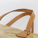 LOUIS VUITTON Monogram Vernis Houston Hand Bag Beige M91004 LV Auth SW2105-8