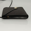 SAINT LAURENT Shoulder Bag Canvas Purple Gold Auth sw211-4