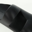 BOTTEGA VENETA Band Slide Sandals Rubber 41 Black Auth SW2112SM-7