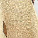 PRADA Large Tote Bag Raffia Beige Auth SW2119SAM-20