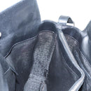 CELINE C Macadam Canvas Hand Bag Black Auth sw212-18