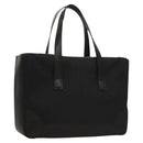 CELINE C Macadam Canvas Hand Bag Black Auth sw212-1