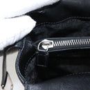 CELINE C Macadam Canvas Hand Bag Black Auth sw212-23