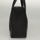 CELINE C Macadam Canvas Hand Bag Black Auth sw212-3