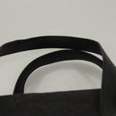 CELINE C Macadam Canvas Hand Bag Black Auth sw212-8