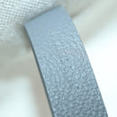 GOYARD Herringbone Capecian MM Bag PVC Leather Gray Silver Auth SW2120SM-11